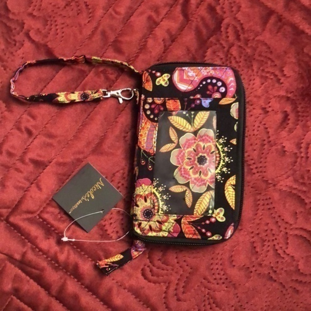 Nicole’s boutique paisley print floral Wallet